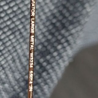 Gafas Ray Ban AVIATOR. Calibre 55mm