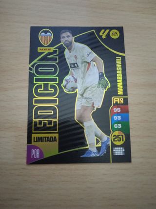 Cromo edición limitada mamardashvili 