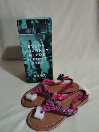 Sandalias Mustang rosas