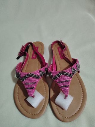 Sandalias Mustang rosas