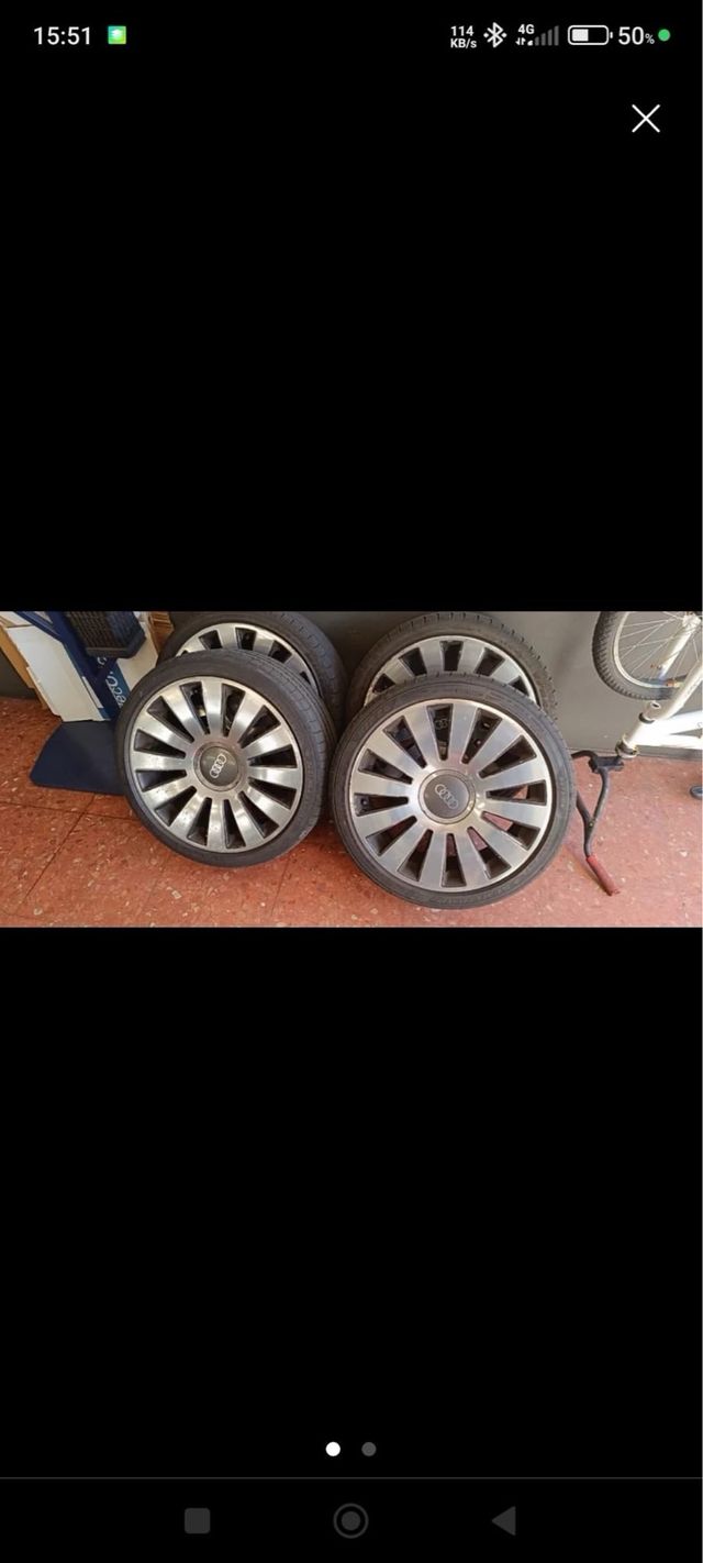 Llantas audi a8