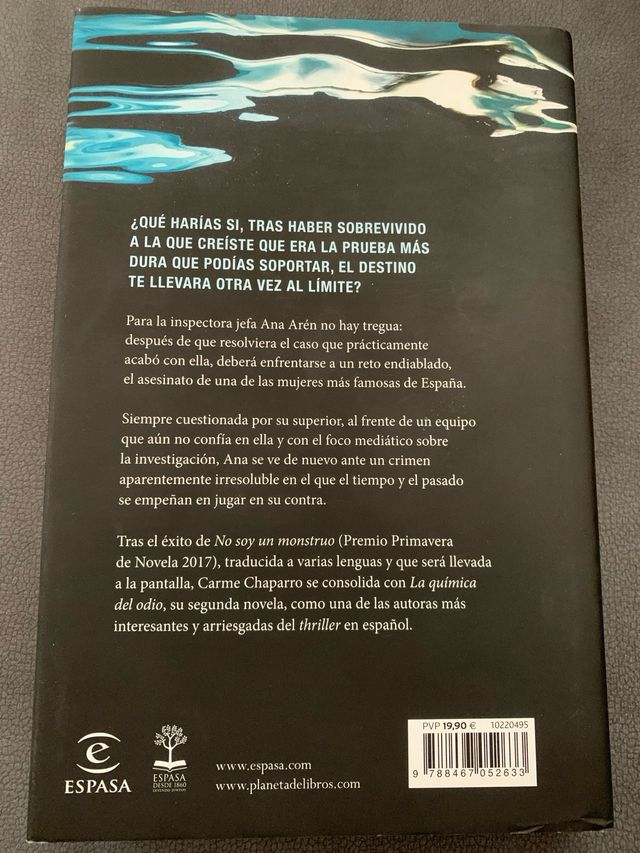 La química del odio (Spanish Edition)