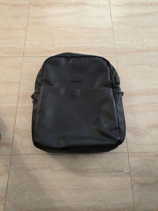 Mochila negra de Pepe Jeans