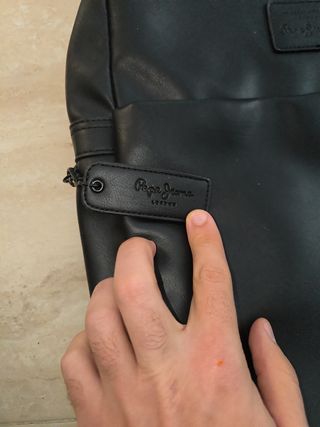 Mochila negra de Pepe Jeans