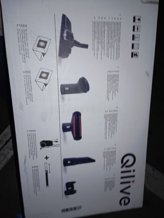 Aspiradora Qilive 700w, 3L.