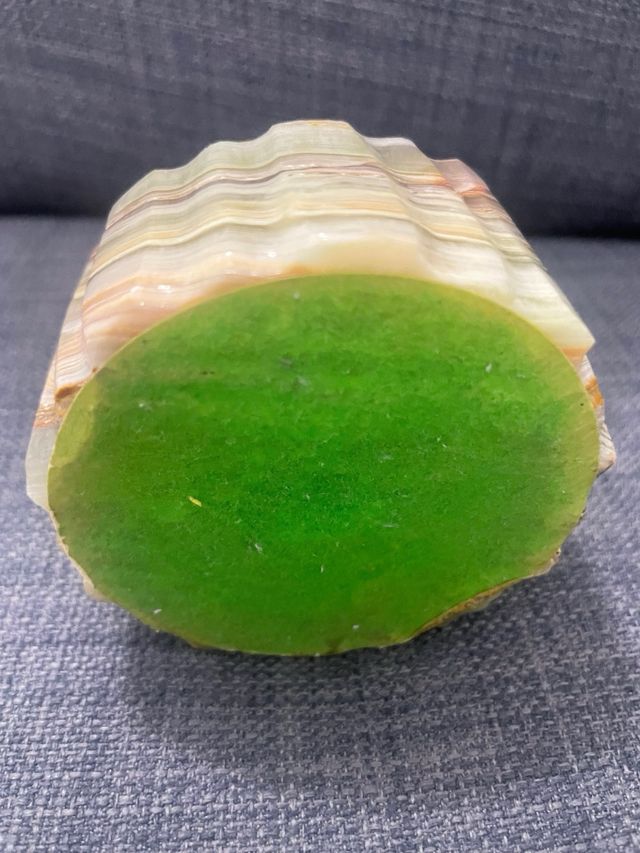 Portapenne con barometro in pietra vi