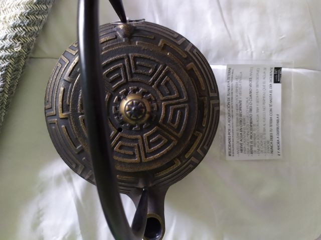 Tetera hierro fundido japonesa 1,2L nueva