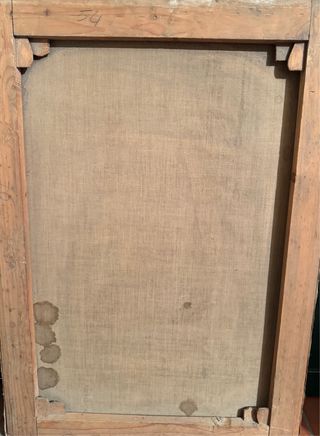 Artiro Zanieri 1896 olio su tela 53 x 73