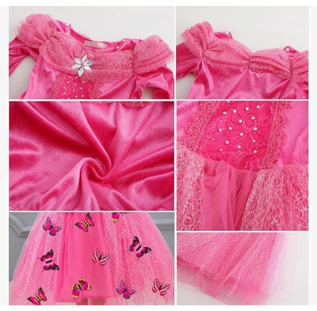 Mariposas... Vestido de Princesa Disfraz