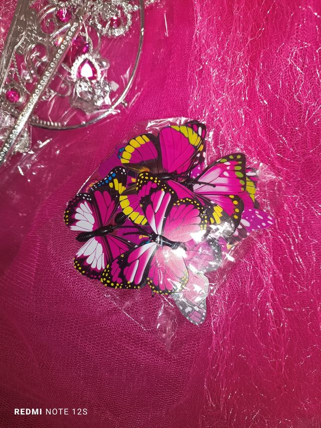 Mariposas... Vestido de Princesa Disfraz