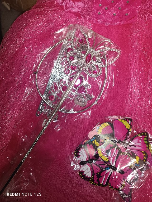 Mariposas... Vestido de Princesa Disfraz