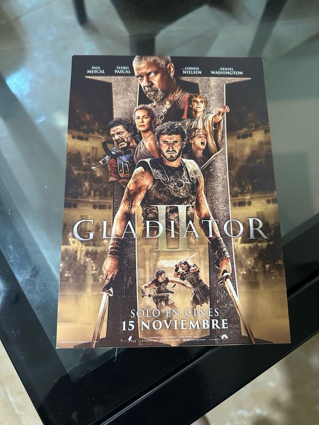 Póster de Gladiator 2