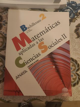 Matemáticas aplicadas a las Ciencias Sociales II.