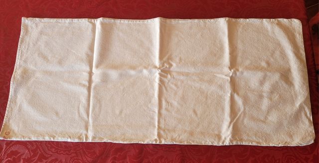 Saco hecho con hilo casero