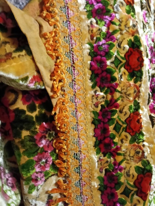 Tovaglia sovietica in velluto