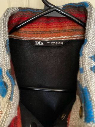 Chaleco plumas Zara