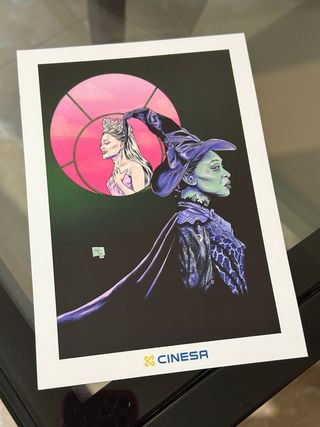 Póster de Wicked Glinda y Elphaba