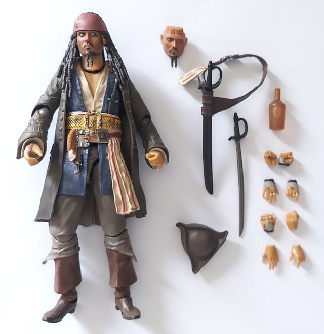 JACK SPARROW FIGURA PIRATAS DEL CARIBE SH FIGUARTS