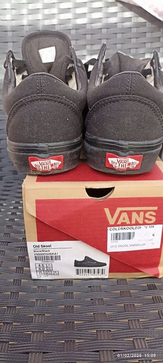 Zapatillas Vans Old Skool t36 negras