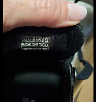 Zapatillas negras sketcher 38,5