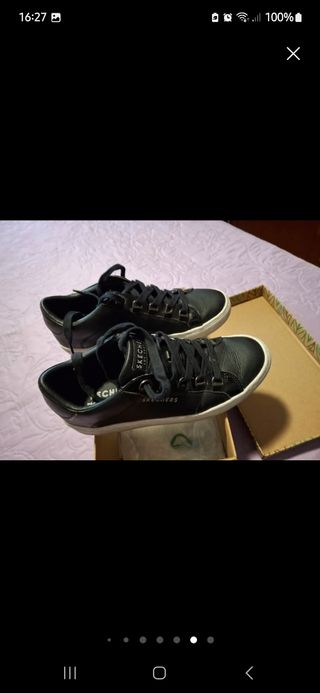 Zapatillas negras sketcher 38,5