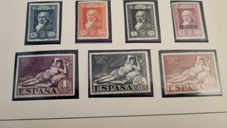 Serie sellos 1930. Quinta de Goya