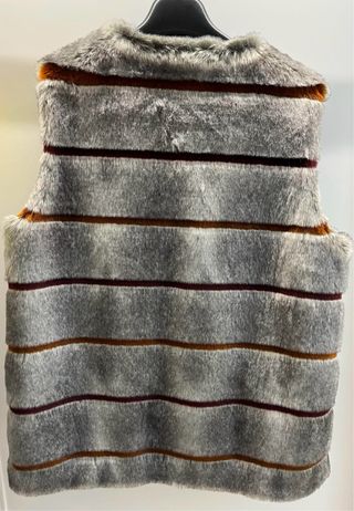 Chaleco de pelo sintético