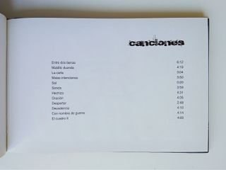 CD Héroes del Silencio, senderos de traición 2007