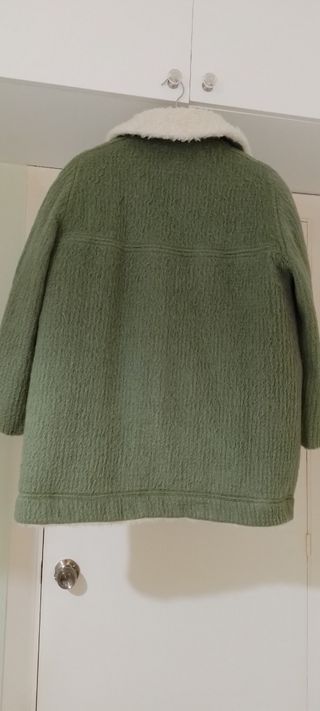 Chaquetón lana mujer forrado cómodo 