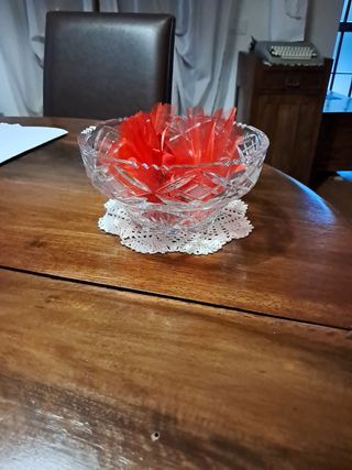 Porta bonbon in cristallo