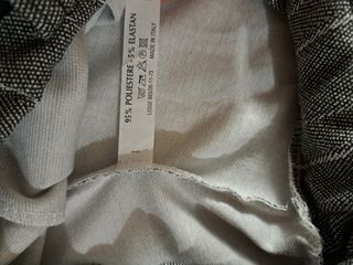 Pantalone gessato grigio