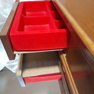 Espejo y cajonera joyero vintage