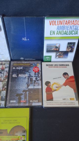Lote DVD fauna de medioambiente Andalucía