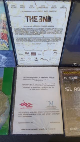 Lote DVD fauna de medioambiente Andalucía