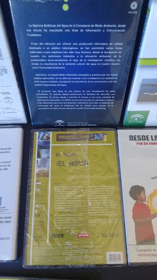 Lote DVD fauna de medioambiente Andalucía