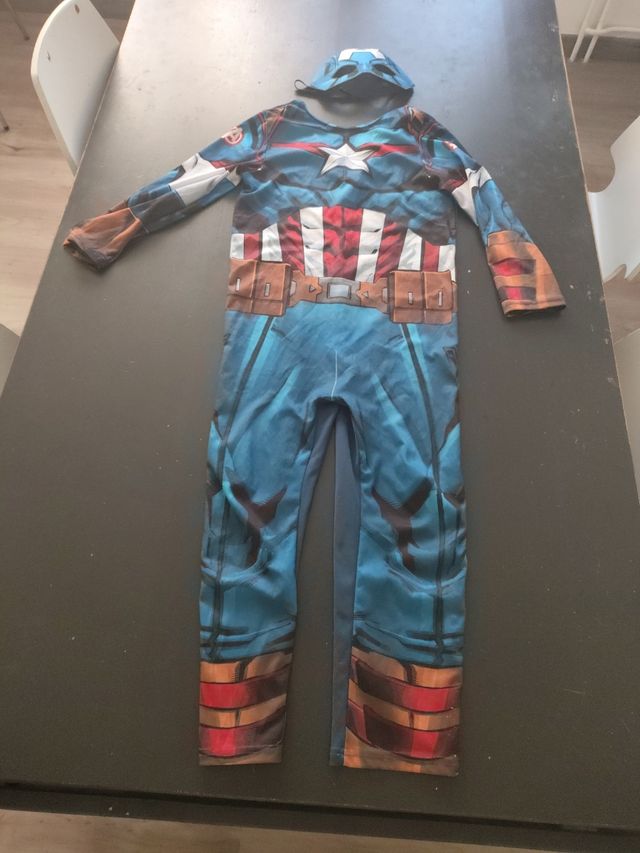 Disfraz capitan america