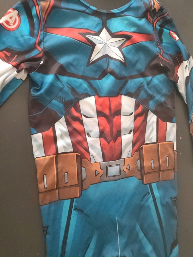 Disfraz capitan america