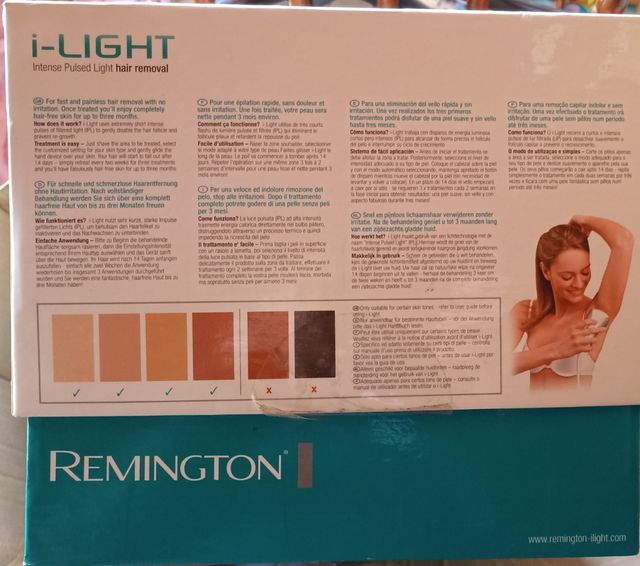 I-Light Remington epilatore