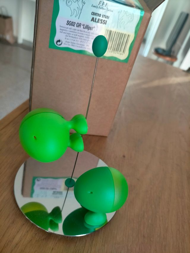 Alessi salero pimentero años 80