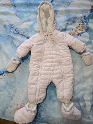 Buzo nieve niña 3-6 meses
