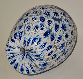 Murano Vaso Con Murrine Vintage