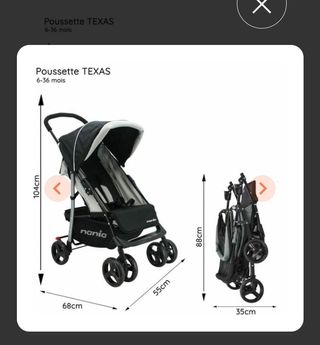 Cochecito y silla coche 2 en 1