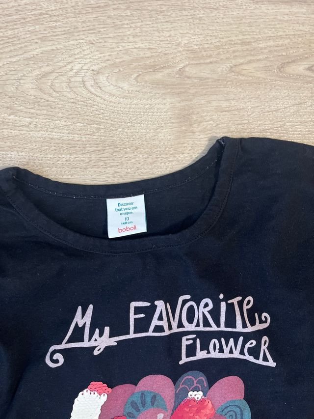 Camiseta de boboli manga larga talla 10