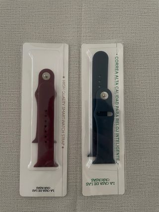 Pack 2 correas Apple watch
