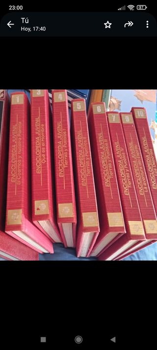 Enciclopedia antigua juvenil