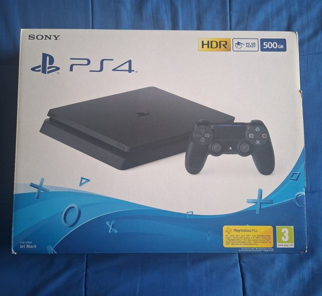 PS4 Slim Jet Black