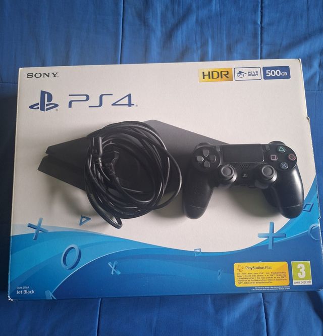PS4 Slim Jet Black