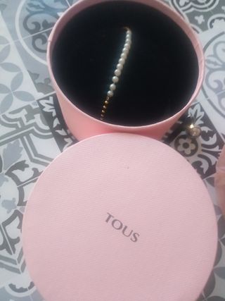 Pulsera perlitas y bolitas Tous