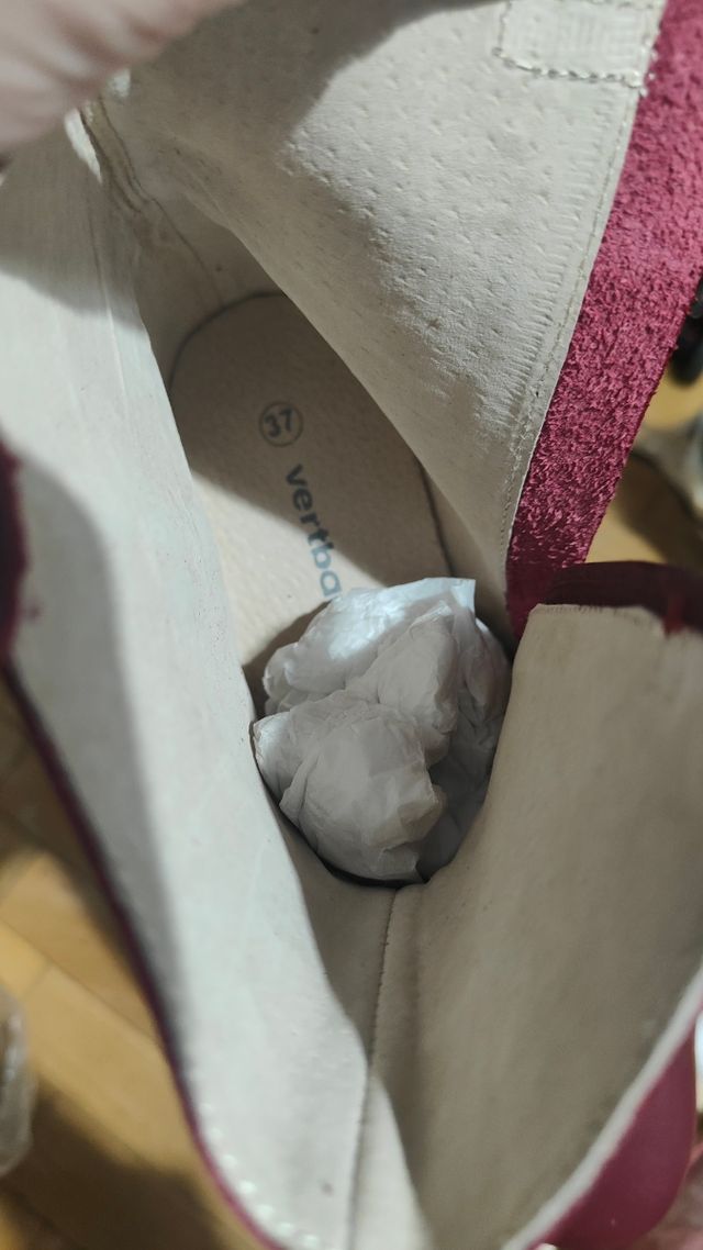 Botines de cuero de niña