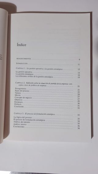 El enfoque estratégico de la empresa. X. Gimbert